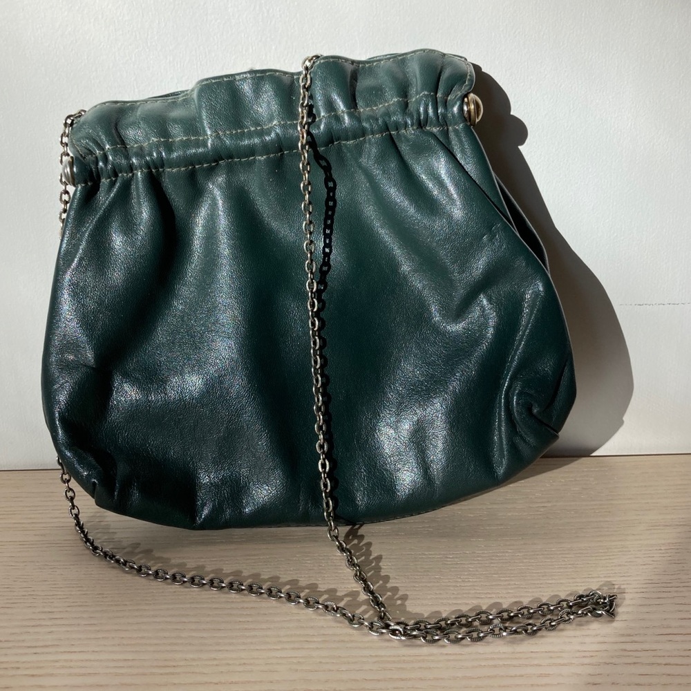 Vintage blue clutch